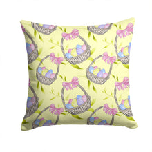 Load image into Gallery viewer, Easter Basket and Eggs Throw Pillow - 14x14 Decorative Pillow – Art for Your Home &amp; Patio BB7490PW1414