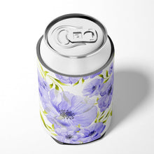 Load image into Gallery viewer, Watercolor Blue Flowers Can or Bottle Hugger BB7491CC