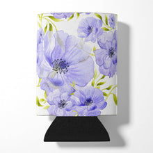 Load image into Gallery viewer, Watercolor Blue Flowers Can or Bottle Hugger BB7491CC