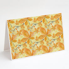 Load image into Gallery viewer, Fall Leaves and Branches Greeting Cards -  Blank Note Cards – 8-Pack of Artist-Designed Cards with Envelopes