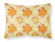 Load image into Gallery viewer, Fall Leaves Scattered Fabric Standard Pillowcase – Artistic Decorative Front, White Back BB7496PILLOWCASE