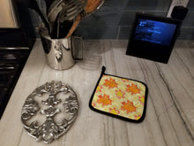 Load image into Gallery viewer, Fall Leaves Scattered Pot Holders - Set of 2 - Heat-Resistant Kitchen Essentials BB7496PTHD