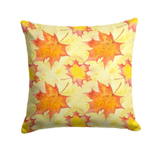 Load image into Gallery viewer, Fall Leaves Scattered Throw Pillow - 14x14 Decorative Pillow – Art for Your Home &amp; Patio BB7496PW1414