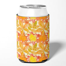 Load image into Gallery viewer, Fall Leaves Watercolor Can or Bottle Hugger BB7497CC