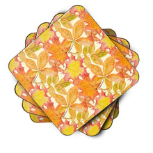 Load image into Gallery viewer, Fall Leaves Watercolor Foam Coaster  BB7497FC