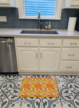 Load image into Gallery viewer, Fall Leaves Watercolor Machine Washable Memory Foam Mat BB7497RUG