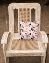 Load image into Gallery viewer, Watercolor Fashion Diva Shoes Fabric Decorative Pillow BB7504PW1818