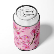Load image into Gallery viewer, Watercolor Pink Flowers Can or Bottle Hugger BB7505CC