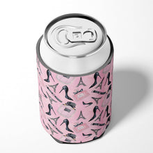 Load image into Gallery viewer, Watercolor Fashion Diva Shoes and accessories Can or Bottle Hugger BB7508CC