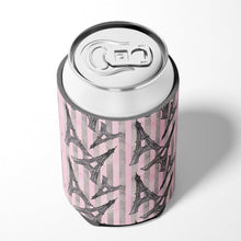 Load image into Gallery viewer, Watercolor Eiffel Tower and Stripes Can or Bottle Hugger BB7509CC