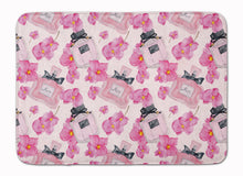 Load image into Gallery viewer, Watercolor Pink Flowers and Perfume Machine Washable Memory Foam Mat BB7510RUG