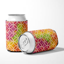 Load image into Gallery viewer, Watercolor Rainbow Geometric Circles Can or Bottle Hugger BB7515CC