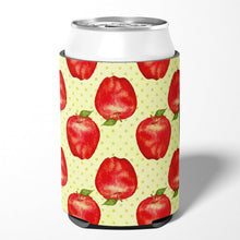 Load image into Gallery viewer, Watercolor Apples and Polkadots Can or Bottle Hugger BB7516CC