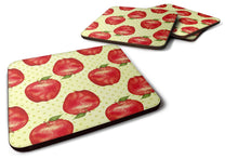 Load image into Gallery viewer, Watercolor Apples and Polkadots Foam Coaster  BB7516FC