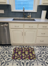 Load image into Gallery viewer, Watecolor Day of the Dead Halloween Machine Washable Memory Foam Mat BB7519RUG