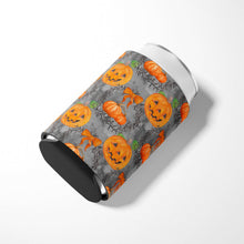 Load image into Gallery viewer, Watecolor Halloween Pumpkins Can or Bottle Hugger BB7521CC