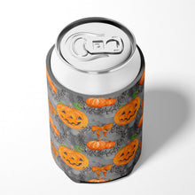 Load image into Gallery viewer, Watecolor Halloween Pumpkins Can or Bottle Hugger BB7521CC