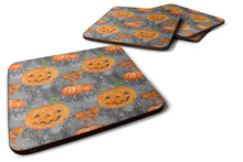 Load image into Gallery viewer, Watecolor Halloween Pumpkins Foam Coaster  BB7521FC