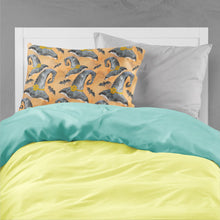 Load image into Gallery viewer, Watecolor Halloween Witches Hat Fabric Standard Pillowcase – Artistic Decorative Front, White Back BB7523PILLOWCASE