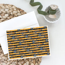 Load image into Gallery viewer, Watecolor Halloween Spiders Greeting Cards -  Blank Note Cards – 8-Pack of Artist-Designed Cards with Envelopes