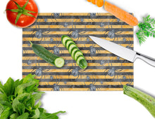 Load image into Gallery viewer, Watecolor Halloween Spiders Glass Cutting Boards – Durable, Decorative Kitchen Art Large BB7526LCB