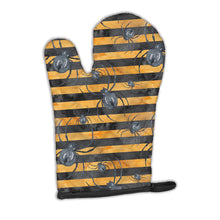 Load image into Gallery viewer, Watecolor Halloween Spiders Oven Mitt BB7526OVMT