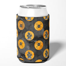 Load image into Gallery viewer, Watecolor Halloween Circles Can or Bottle Hugger BB7529CC