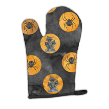 Load image into Gallery viewer, Watecolor Halloween Circles Oven Mitt BB7529OVMT