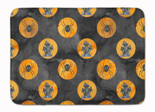 Load image into Gallery viewer, Watecolor Halloween Circles Machine Washable Memory Foam Mat BB7529RUG