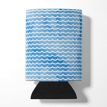 Load image into Gallery viewer, Beach Watercolor Waves Can or Bottle Hugger BB7531CC