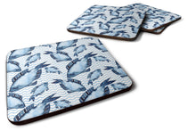 Load image into Gallery viewer, Beach Watercolor Fishes Foam Coaster  BB7532FC