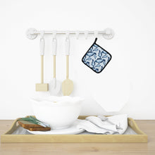 Load image into Gallery viewer, Beach Watercolor Fishes Pot Holders - Set of 2 - Heat-Resistant Kitchen Essentials BB7532PTHD