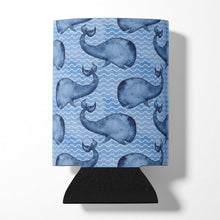 Load image into Gallery viewer, Beach Watercolor Whales Can or Bottle Hugger BB7535CC