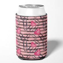 Load image into Gallery viewer, Watercolor Heart Paper Clips Can or Bottle Hugger BB7536CC