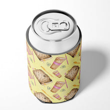 Load image into Gallery viewer, Watercolor Coffee and Journal Can or Bottle Hugger BB7537CC