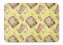 Load image into Gallery viewer, Watercolor Coffee and Journal Machine Washable Memory Foam Mat BB7537RUG