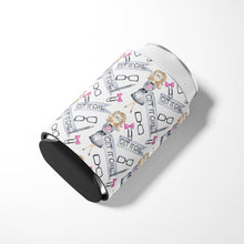 Load image into Gallery viewer, Watercolor Girl Boss Get it Girl Can or Bottle Hugger BB7542CC