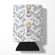Load image into Gallery viewer, Watercolor Girl Boss Get it Girl Can or Bottle Hugger BB7542CC