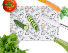 Load image into Gallery viewer, Watercolor Girl Boss Get it Girl Glass Cutting Boards – Durable, Decorative Kitchen Art Large BB7542LCB
