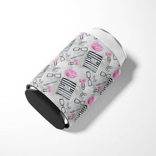 Load image into Gallery viewer, Watercolor Girl Boss Journaling Can or Bottle Hugger BB7545CC