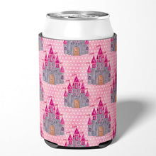 Load image into Gallery viewer, Watercolor Princess Castle Can or Bottle Hugger BB7549CC