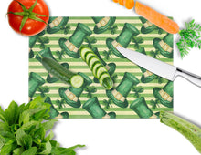 Load image into Gallery viewer, Watercolor St Patrick's Day Leprechan Hat Glass Cutting Boards – Durable, Decorative Kitchen Art Large BB7558LCB