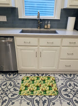 Load image into Gallery viewer, Watercolor St Patrick's Day Party Machine Washable Memory Foam Mat BB7559RUG