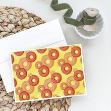 Load image into Gallery viewer, Watercolor Just Donuts Greeting Cards -  Blank Note Cards – 8-Pack of Artist-Designed Cards with Envelopes