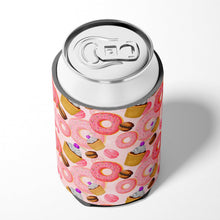 Load image into Gallery viewer, Watercolor Sweet Pastries Can or Bottle Hugger BB7562CC