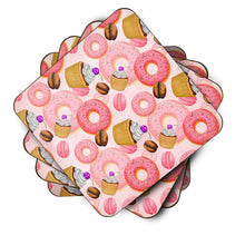 Load image into Gallery viewer, Watercolor Sweet Pastries Foam Coaster  BB7562FC
