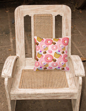 Load image into Gallery viewer, Watercolor Sweet Pastries Fabric Decorative Pillow BB7562PW1818