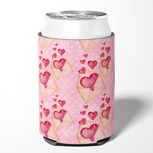 Load image into Gallery viewer, Watercolor Pink Love Letter Can or Bottle Hugger BB7568CC