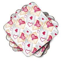 Load image into Gallery viewer, Watercolor Love Letters Foam Coaster  BB7569FC