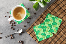 Load image into Gallery viewer, Watercolor Broccoli Foam Coaster  BB7570FC